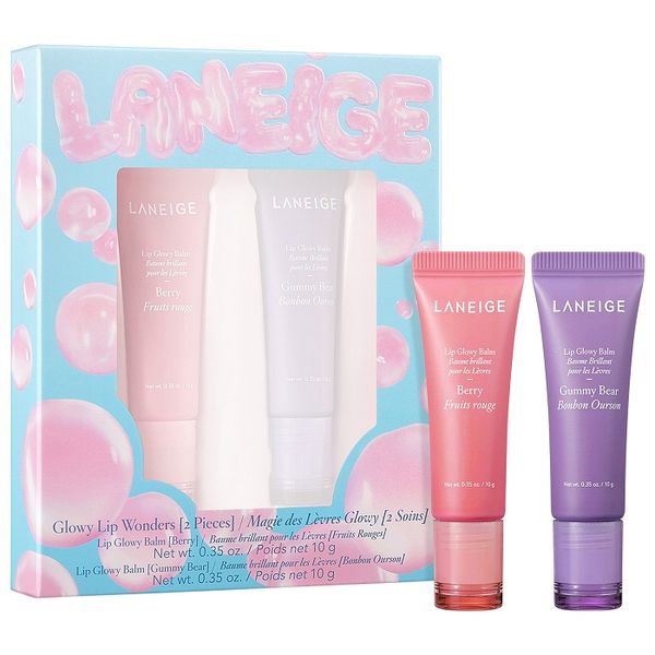 Laneige - Glowy Lip Wonders Set (Parallel Import)