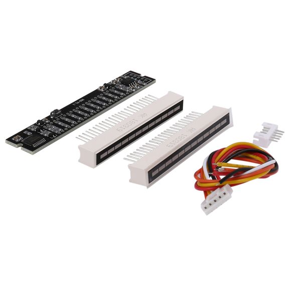 12 Level Indicator LED Light Bar VU Meter Stereo Amplifier(A)
