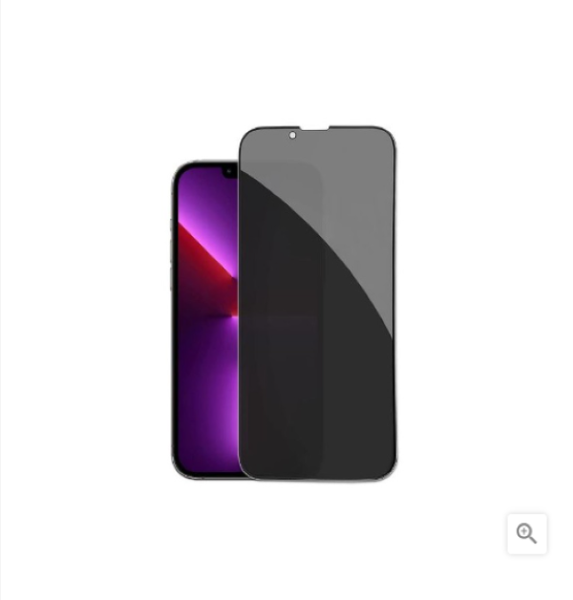 2.5D Anti-Privacy Black Screen Protector for iPhone 13 &amp; iPhone 13 Pro