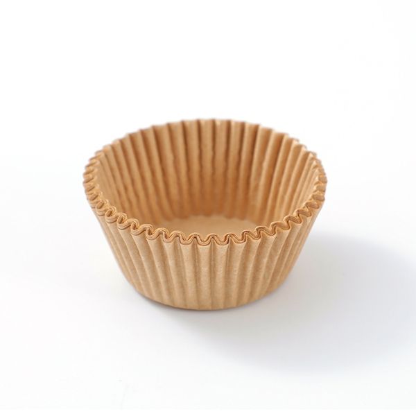 Natural Food Cupcake Liners 200 Pieces Non-Stick Baking Cups for Parties