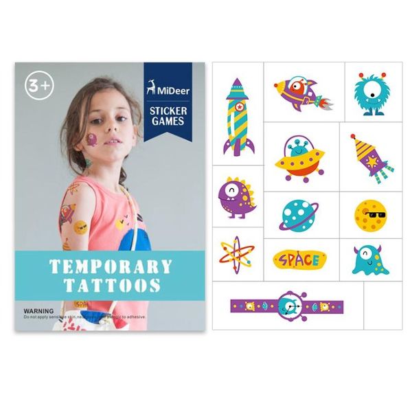 Mideer Watermark Temporary Tattoo Stickers