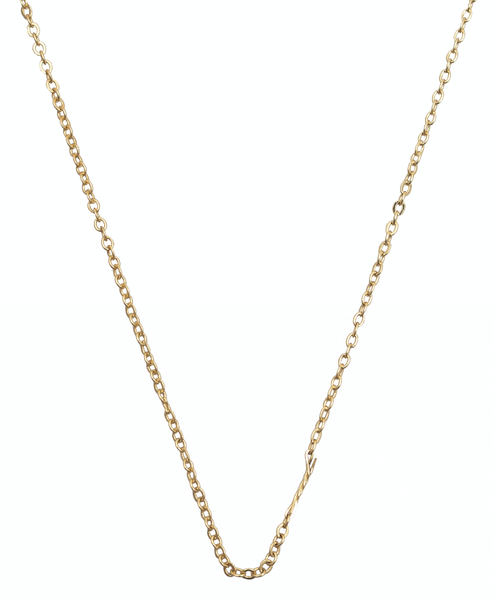 Necklace 18KGold Plated Women's Clavicle Chain E