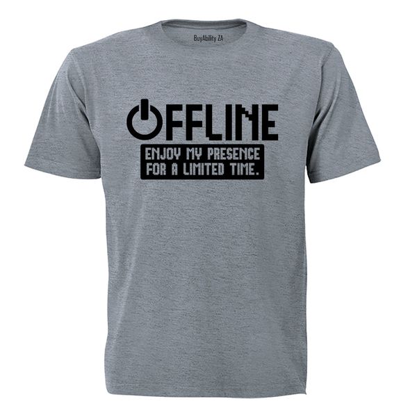 Offline - Enjoy My Presence - Kids T-Shirt