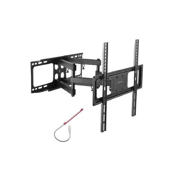 Retractable 26-70 Inch TV Bracket Mount Wall + 10LED USB Light