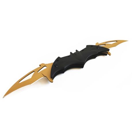 Double Bladed Hunting Knife Batarang Tactical Knife - Bat Knife | Buy  Online in South Africa 