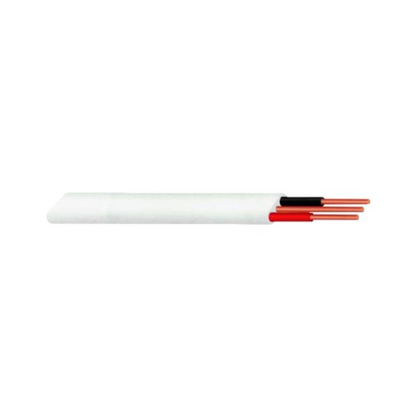 ACDC - 1.5mm x 2 Core + Earth Flat White Cable 100m