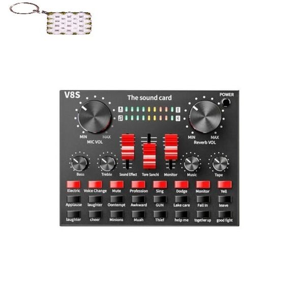 V8S Sound Card+Key Holder