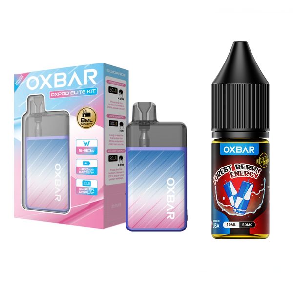 Oxbar Oxpod Elite Pod System Combo - Forest Berry Energy (Meteor Shower)