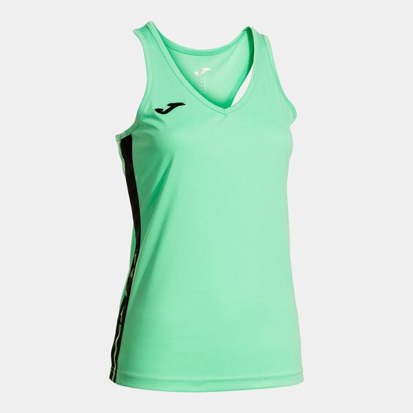 JOMA Women's Olimpiada Tank Top - Green Black