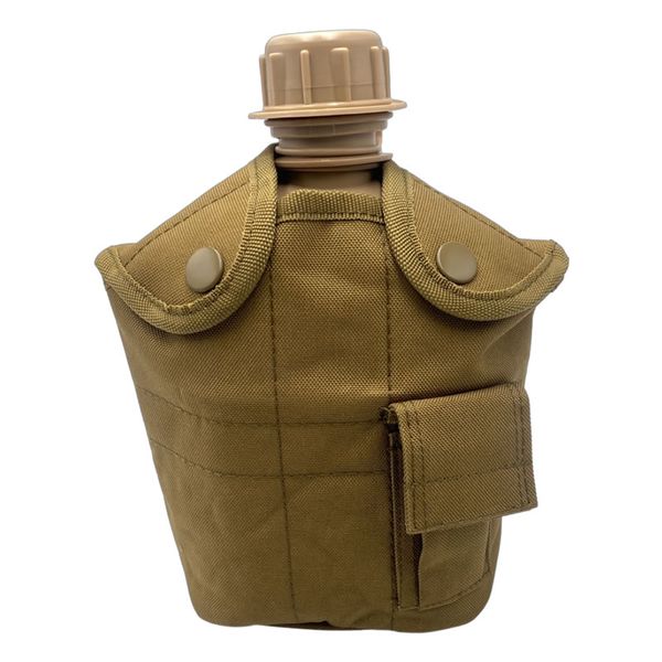 1L Water Bottle with Stainless Steel Cup and Cover Bag JY-11