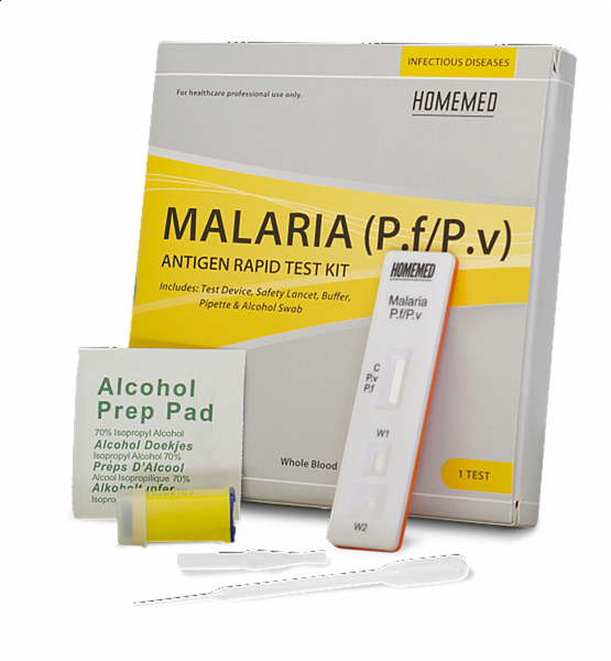 Homemed - Malaria Pf/Pv Rapid Test Kit