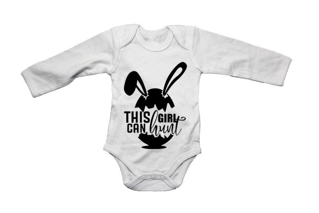 This Girl Can Hunt Easter Long Sleeve Baby Grow Buy Online in
