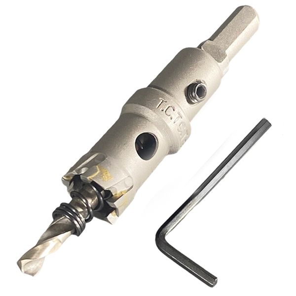 TCT Ground Tungsten Carbide Tipped Hole Saw - 19mm