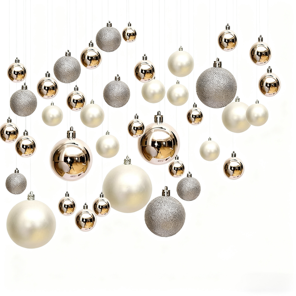 Christmas decoration balls, 24 pieces, party Christmas tree ball ornaments