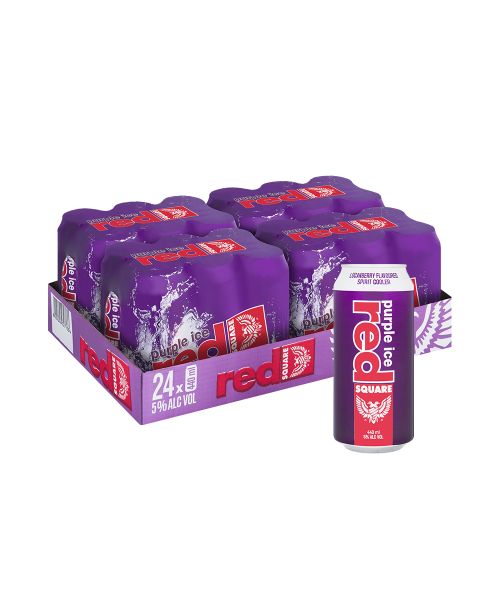 Red Square Purple Ice 440 ml Cans Case