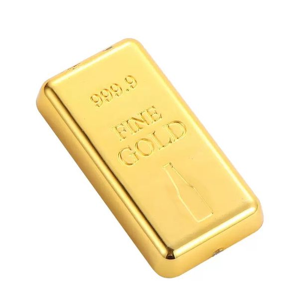 Magnetic Simulated Gold Bar Bottle Opener
