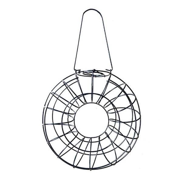 Pet Bird Feeder Mesh Feeding Iron Wire Circle
