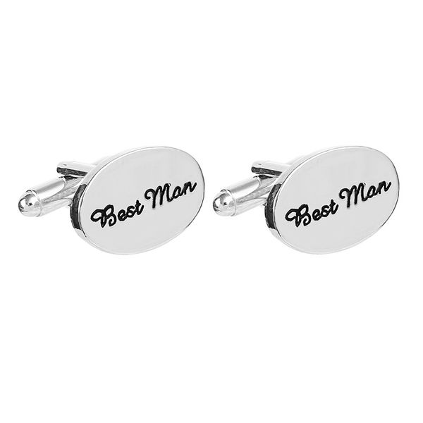 Wedding Cufflinks Set - Groom, Best Man &amp; 2 Groomsmen