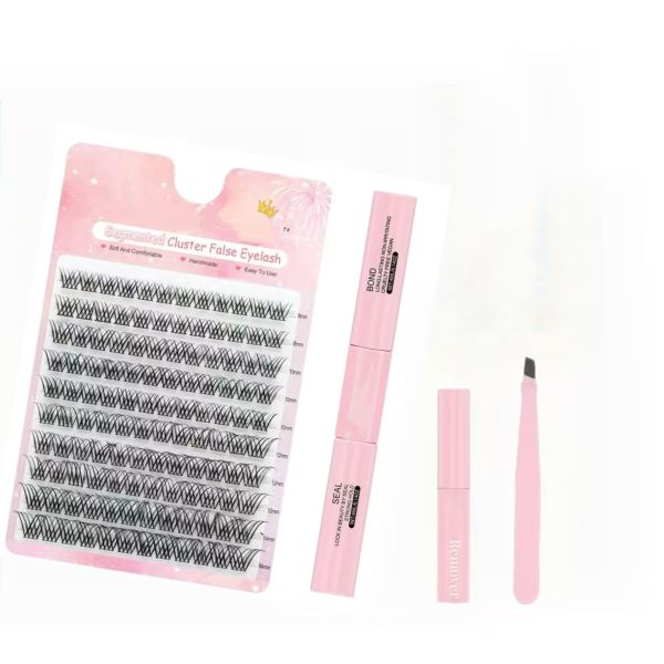 3D False EyelashExtension Set Contains 120Pieces Mixed Pack 8-14 mm