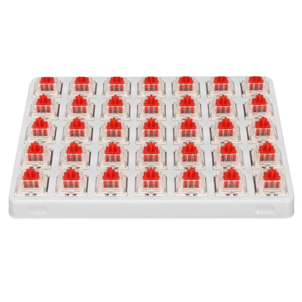 Red Switches Mechanical 35 Piece Linear RGB