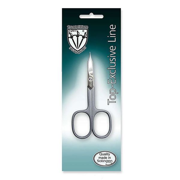 Kellermann EL 9904 3 Swords Nail Scissors - Handmade Steel - Curved Towerpoint