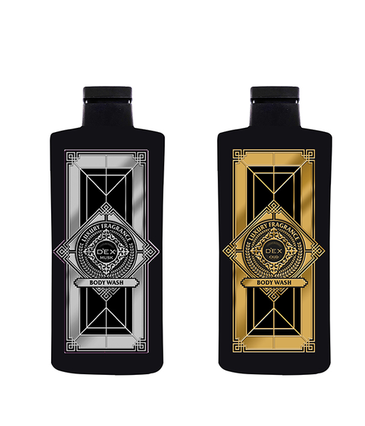 Dex Luxury Fragrance Body Wash - Oud and Musk - 2 x 500ml