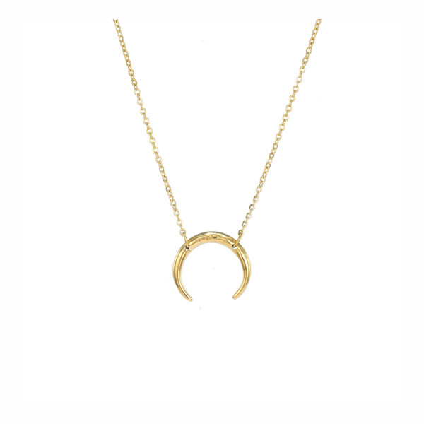 Surgical Steel Lunar Moon Necklace
