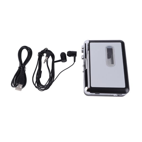 Portable USB Flash Drive Cassette Tape to MP3 Converter with Audio Capture &amp; Music Player