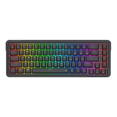 Redragon NOVA K709 65% Wired Gasket RGB Gaming Keyboard - Black Image