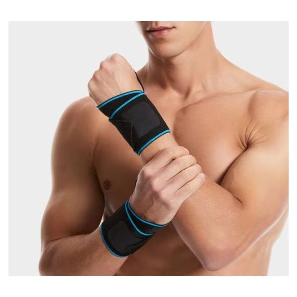 1 x Elastic Wrist Wraps for Weightlifting &amp; Powerlifting