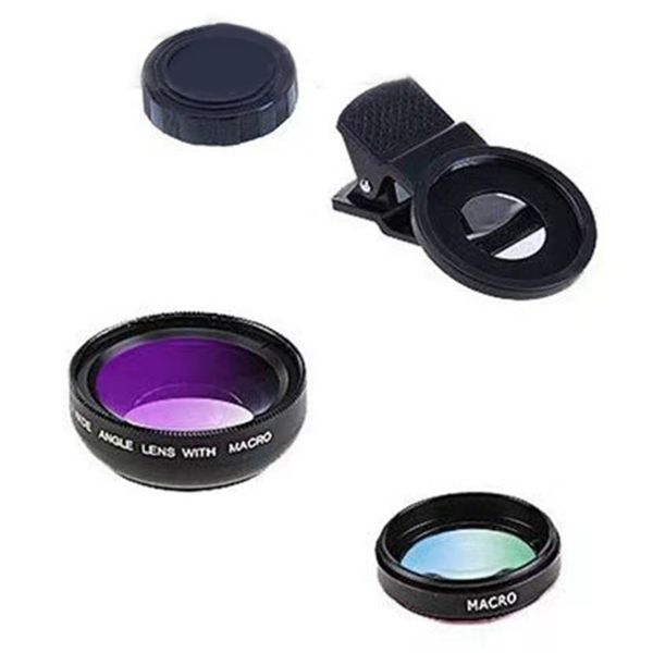 0.45X Smartphone Lens - Wide/Macro For Live Broadcast (Black)
