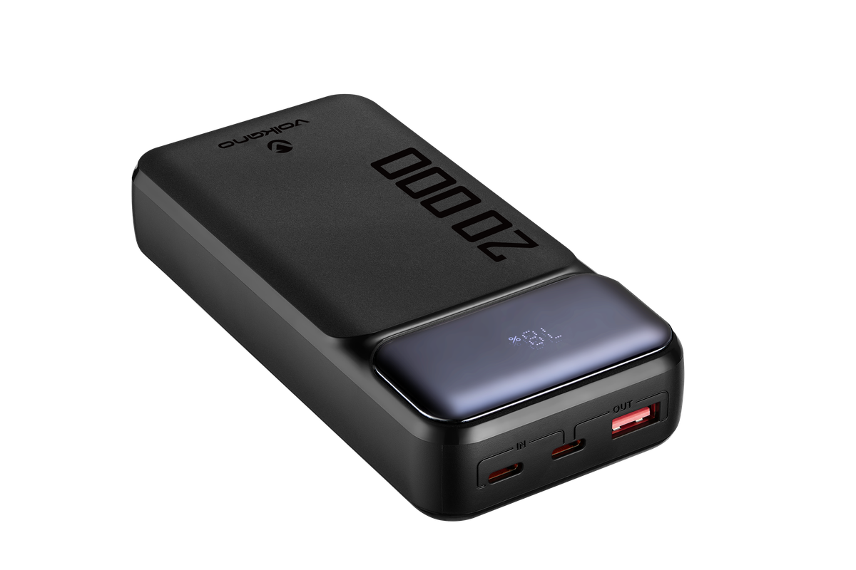 ファイトバックパワー デカミン Volkano Roma Certified 20000mAh PD 20W Dual USB Fast Charging