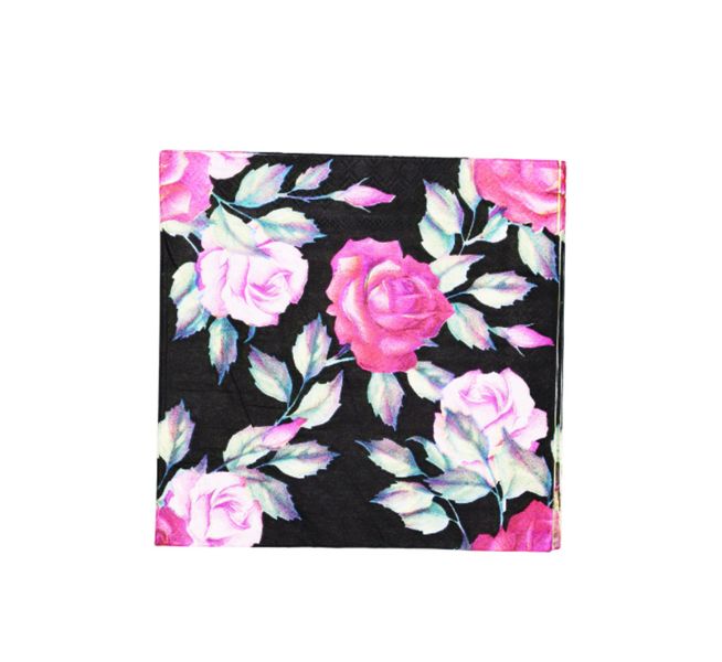 Floral Serviettes 20s x 4