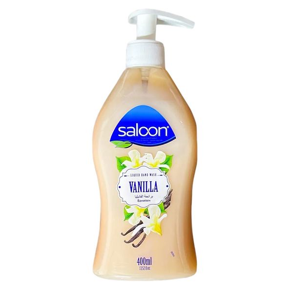 Saloon Liquid Hand Wash Soap - Vanilla - 400ml