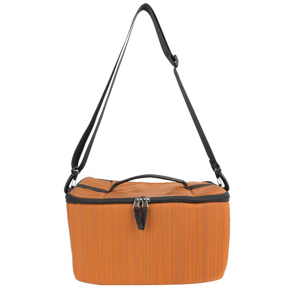 Orange Waterproof DSLR Lens Bag - Padded Insert
