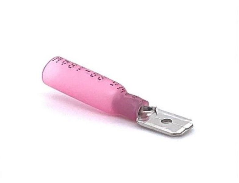 Heat Shrinkable Quick Crimp Male Terminal 10-Pack
