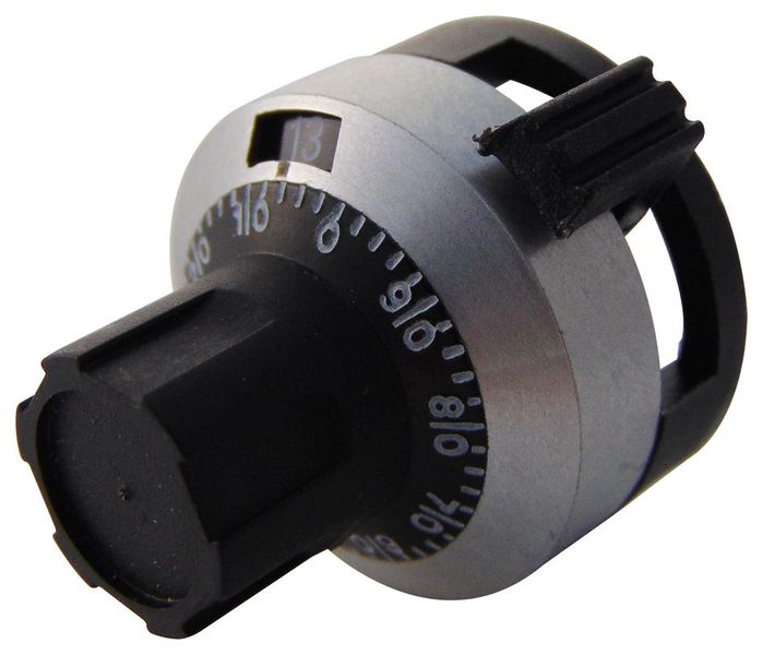 Mentor (6623.1000) Knob, Round Shaft, 6.35 mm