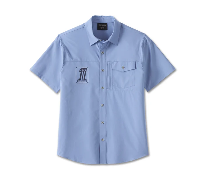 Men's Number1 Performance Shirt - Colony Blue