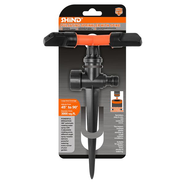 Simplicity Lifestyle Shind Pulsating Sprinkler With Spike