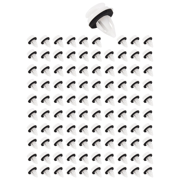 100 Pieces Plastic Rivets Clip for- E46 E53 E90 E91 E70 Door Panel