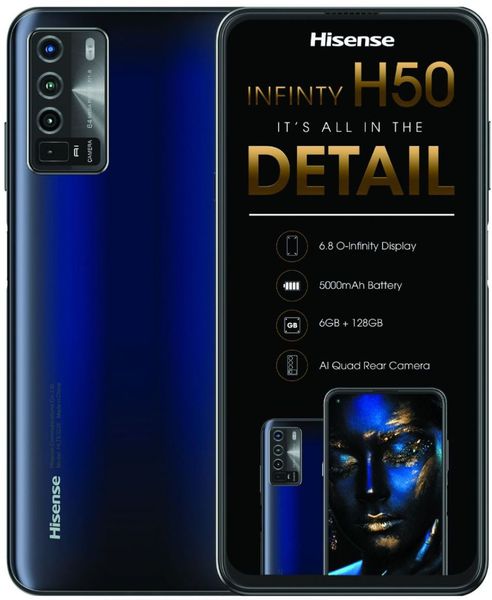 Hisense Infinity H50 128GB Single Sim - Jade Black