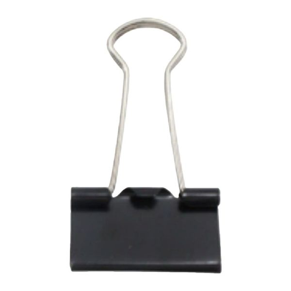 120 Pcs Mini Black Binder Clips 15mm Premium Steel