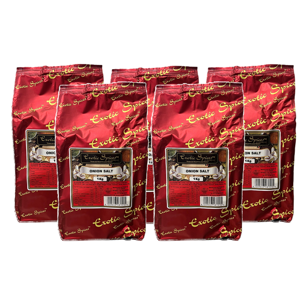 Exotic Spices Onion Salt 1kg - 5 Pack
