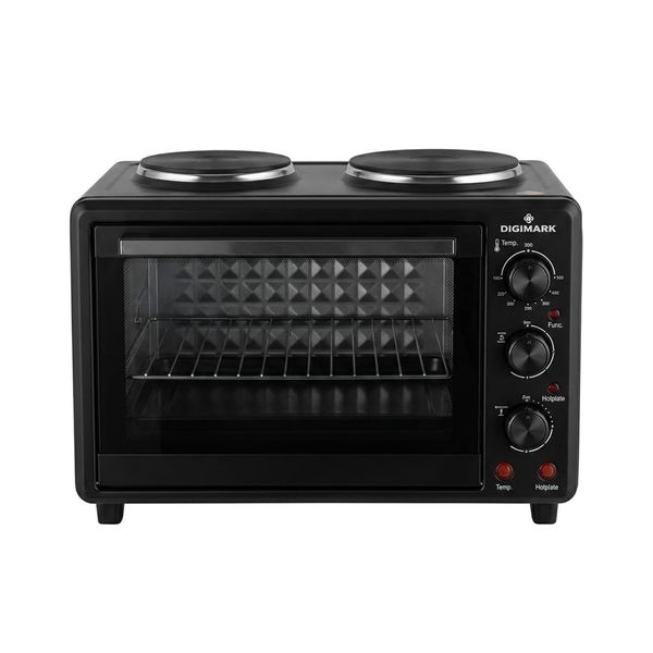 Digimark 32L Mini Kitchen Electric Oven with Solid Hot Plate - 3100W