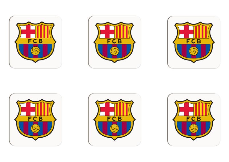 FC Barcelona Coaster Set - 6 Pack