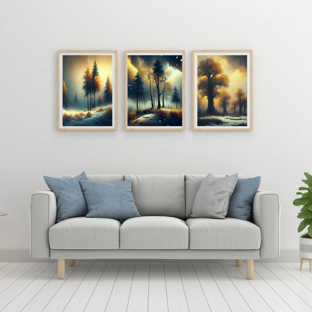 Winter Trees Wall Art 