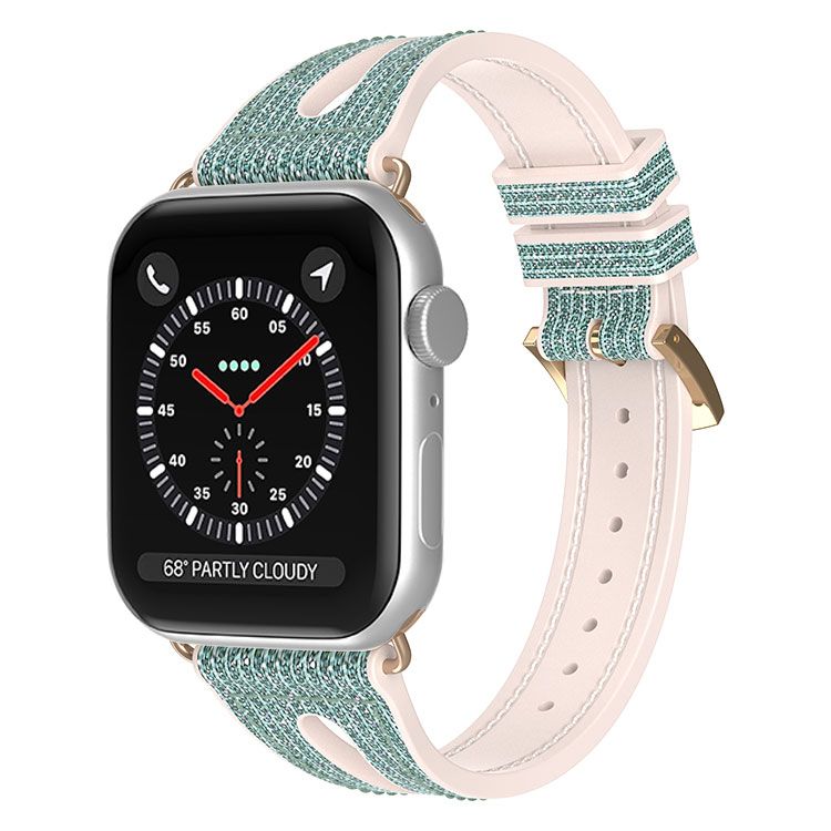 Silver glitter discount apple watch band