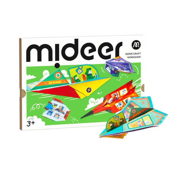Mideer - Origami Paper Craft Kit: Flight Diary