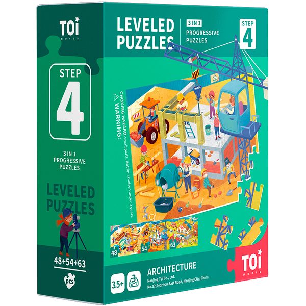 Toi - Leveled Puzzle Step 4 - Architecture