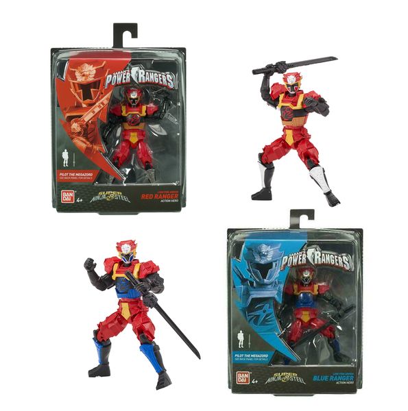 Power Rangers Super Ninja Steel Action Heroes - Parent